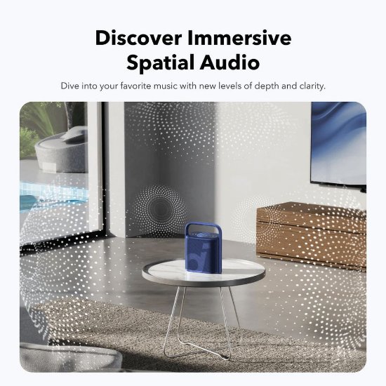 Zvučnik ANKER SoundCore Motion X500, BT, 40W, vodootporan, rozi