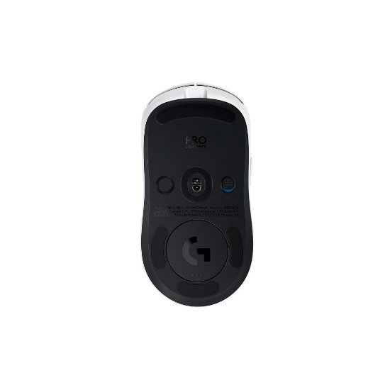 Miš LOGITECH Pro 2 Lightspeed, RGB, optički, bežični, 32000dpi, bijeli
