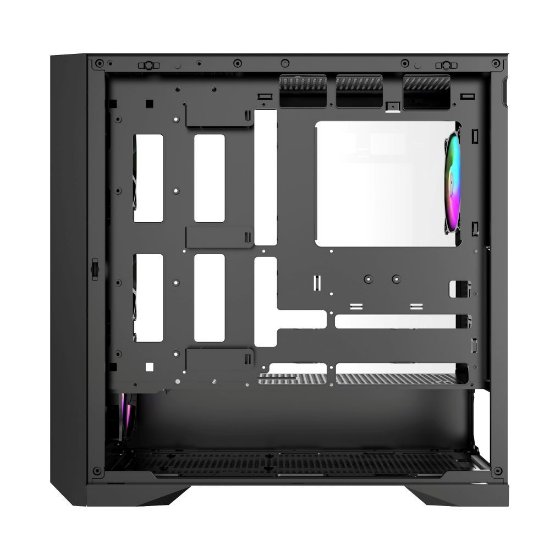 Kućište BIT FORCE Hercules ARGB-C-TM4, MIDI, E-ATX, window, crno, bez napajanja