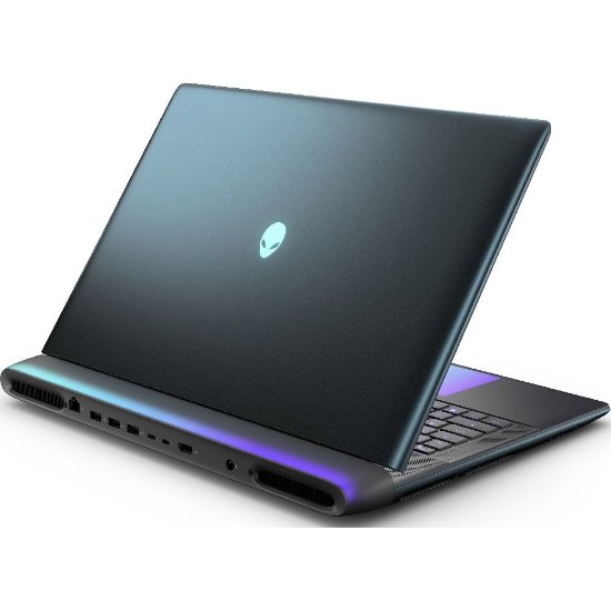 Laptop DELL Alienware 18 N1382 / Core Ultra 9 275HX, 64GB, 2TB SSD, nVidia GeForce RTX 5080, 18" WQXGA IPS, Windows 11 Pro, crni