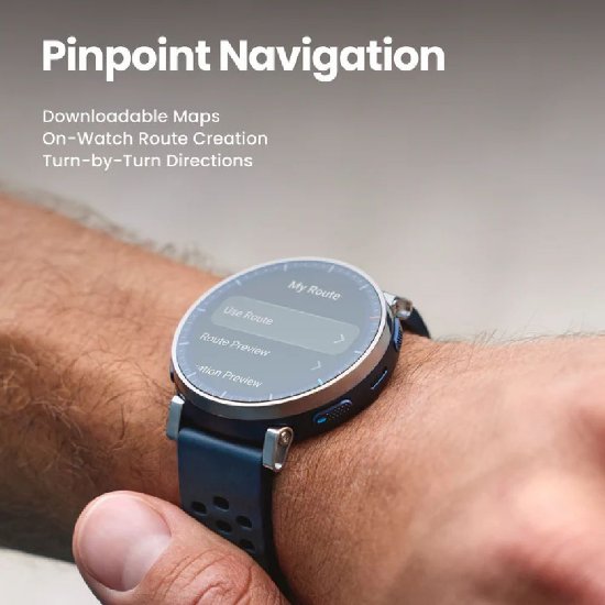 Pametni sat AMAZFIT Active 3 Premium, 1.32" Amoled, pametne obavijesti, sivi
