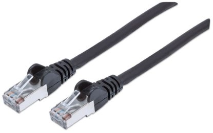 Kabel INTELLINET, patch CAT6a, S/FTP, crni, 3.0m