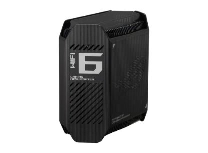 Router ASUS ROG Rapture GT-6, Gaming, AX10000 AiMesh, 3x 10/100/1000 LAN, 1 komad, crni