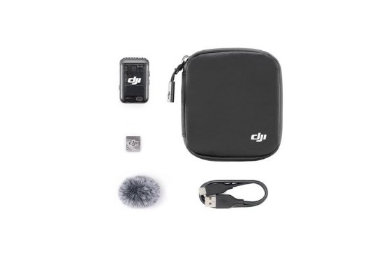 Mikrofon DJI Mic 2 (1 TX), bežični, crni