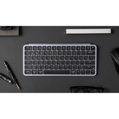 Tipkovnica KEYCHRON B1 Pro, bežična, BT, siva