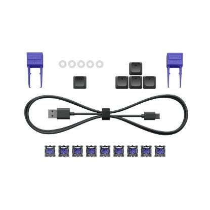 Tipkovnica LOGITECH Gaming G512 X 75, tactile switch, RGB, mehanička, US Layout, USB, crna