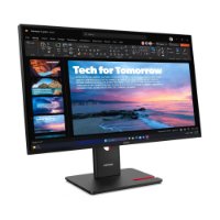 Monitor 27" LENOVO ThinkVision T27QD-40, 64AAGAT2EU, QHD, IPS, 350 cd/m2, 4 ms, 120 Hz, DisplayPort, HDMI USB-C, pivot, crni