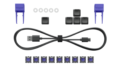 Tipkovnica LOGITECH Gaming G512 X 75, tactile switch, RGB, mehanička, US Layout, USB, crna
