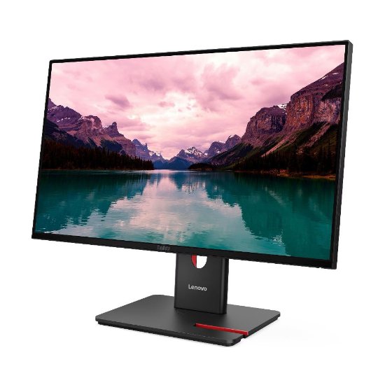 Monitor 31,5" LENOVO ThinkVision T32UD-40, 64B0GAT1EU, UHD, IPS, 120Hz, 350cd/m2, 4ms, DisplayPort, HDMI, USB-C, pivot, crni