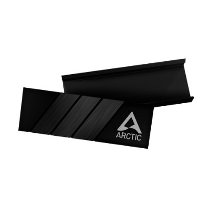 Hladnjak ARCTIC, pasivni za M.2 NVMe SSD, crni