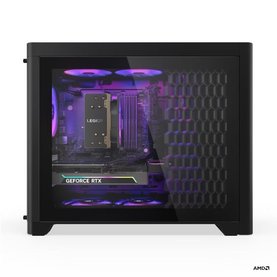 Računalo LENOVO T5 90YJ009UXT / Ryzen 7 9800X3D, 32GB, 1TB SDD, nVidia GeForce RTX 5070, WiFi, FreeDOS, crno