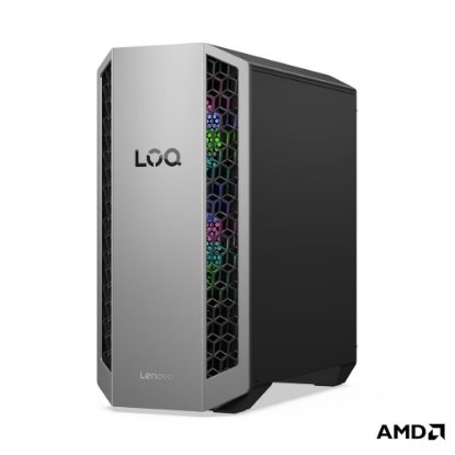 Računalo LENOVO LOQ Tower 91DF008FXT / Ryzen 7 8745HX, 32GB, 1TB SSD, nVidia GeForce RTX 5070, WiFi, bez OS, crno
