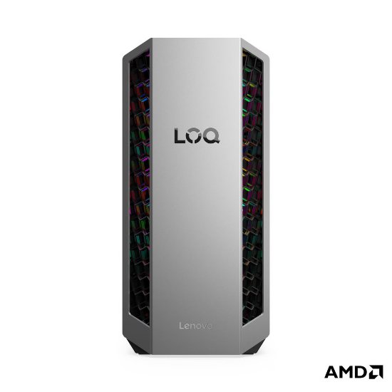 Računalo LENOVO LOQ Tower 91DF008GXT / Ryzen 7 8745HX, 64GB, 1TB SSD, nVidia GeForce RTX 5070, WiFi, bez OS, crno