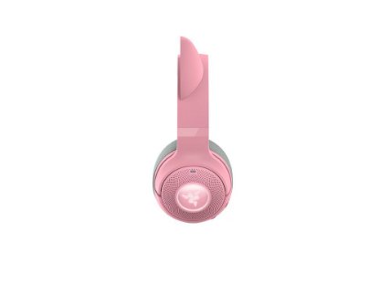 Slušalice RAZER Kraken Kitty BT V2 Quartz, bežične, Bluetooth, roze