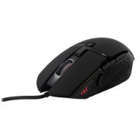 Miš BARACUDA BGM-051 Raptor, RGB, optički, 6400dpi, crni