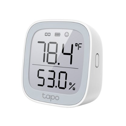 Senzor za temperaturu i vlažnost TP-LINK Tapo T315, zaslon, Tapo App, notifikacije