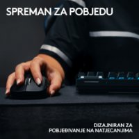 Miš LOGITECH Pro X Superlight 2, bežični, optički, 32000dpi, bijeli, USB