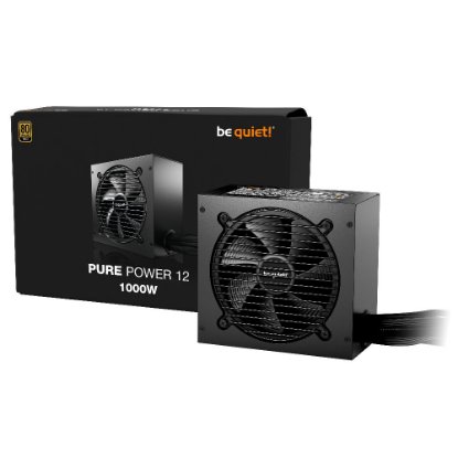 Napajanje 1000W, BE QUIET Pure Power 12, 120mm vent., 80+ Gold