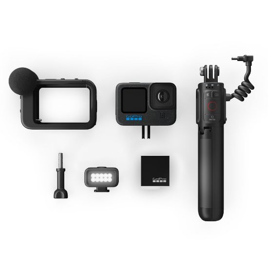 Sportska digitalna kamera GOPRO HERO 12 Black Creator Edition, 5.3K60/4K120/2.7K240, 27MP, Touchscreen, Voice Control, HyperSmooth 6.0, GPS