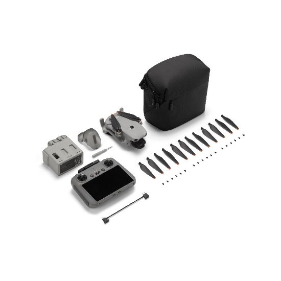 Dron DJI Lito X1 Fly More Combo (DJI RC-N3), 4K UHD kamera, 3-axis gimbal, vrijeme leta do 36min, upravljanje daljinskim upravljačem, sivi