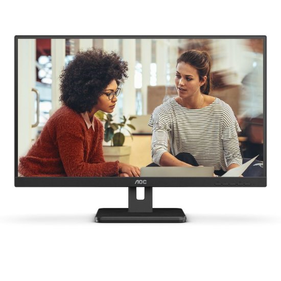 Monitor 23.8" AOC 24E3UM, FHD, VA, 75Hz, 4ms, 300cd/m2, zvučnici, crni
