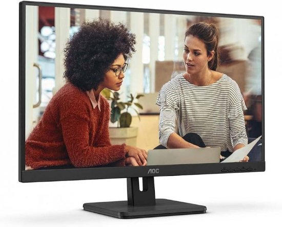 Monitor 23.8" AOC 24E3UM, FHD, VA, 75Hz, 4ms, 300cd/m2, zvučnici, crni