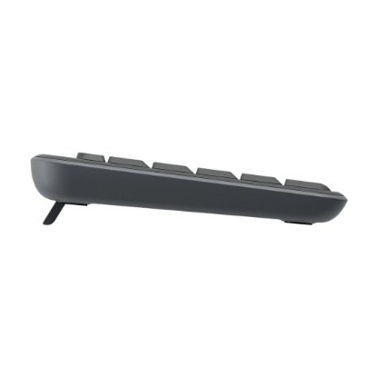 Tipkovnica LOGITECH K250 Compact Bluetooth Combo, bežična, crna