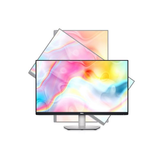 Monitor 27" DELL S2722DC, QHD, IPS, 75Hz, 4ms, 350cd/m2, 1000:1, zvučnici, pivot