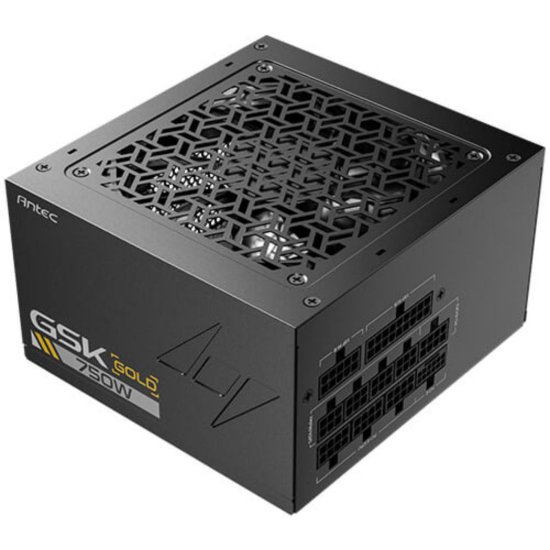 Napajanje 750W, ANTEC GSK750 V2, ATX 3.1, 120mm vent., 80+ Gold, modularno, crno