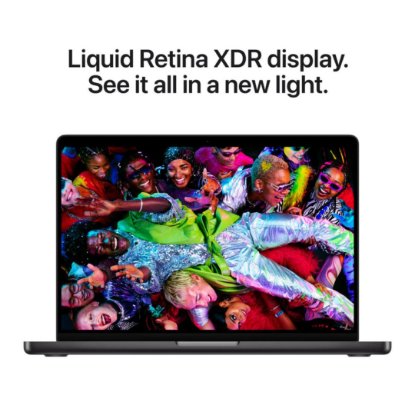 Laptop APPLE MacBook Pro 14" MDE04CR/A / 10-Core M5, 16GB, 512GB SSD, Apple 10-Core GPU, 14" 3024 x 1964, macOS, crni