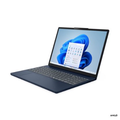 Laptop LENOVO IdeaPad Slim 3 83K700M3SC / Ryzen 7 7735HS, 16GB, 1T SDD, AMD Radeon Graphics, 15.3" WUXGA IPS, Free DOS, sivi