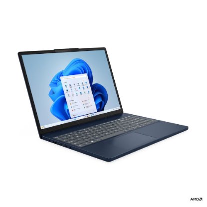 Laptop LENOVO IdeaPad Slim 3 83K700M3SC / Ryzen 7 7735HS, 16GB, 1T SDD, AMD Radeon Graphics, 15.3" WUXGA IPS, Free DOS, sivi